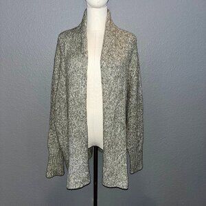 ANTHROPOLOGIE ANGEL OF THE NORTH Chauvet Alpaca Blend Open Cardigan Sweater M